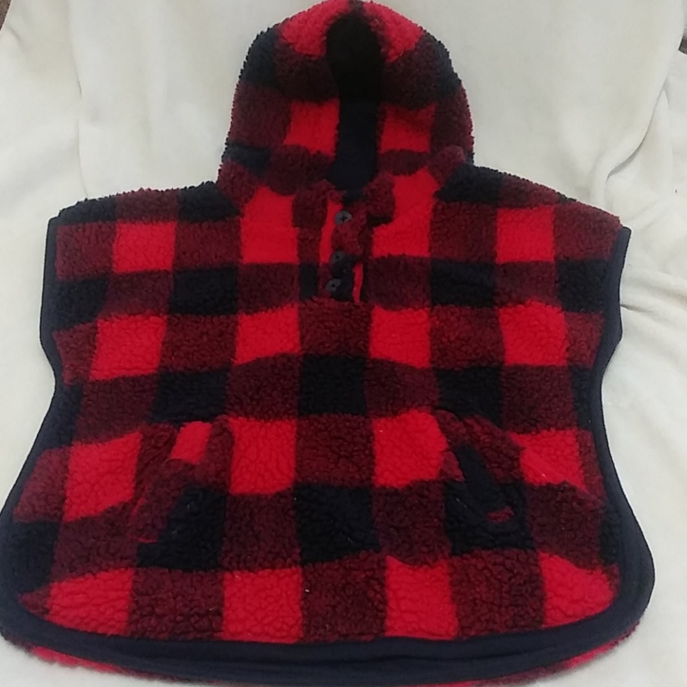 Cat & Jack Red/Navy Blue Vest size Girl's Medium